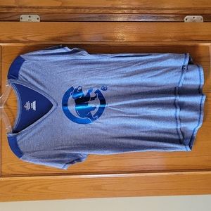 Chicago Cubs metallic logo shirt